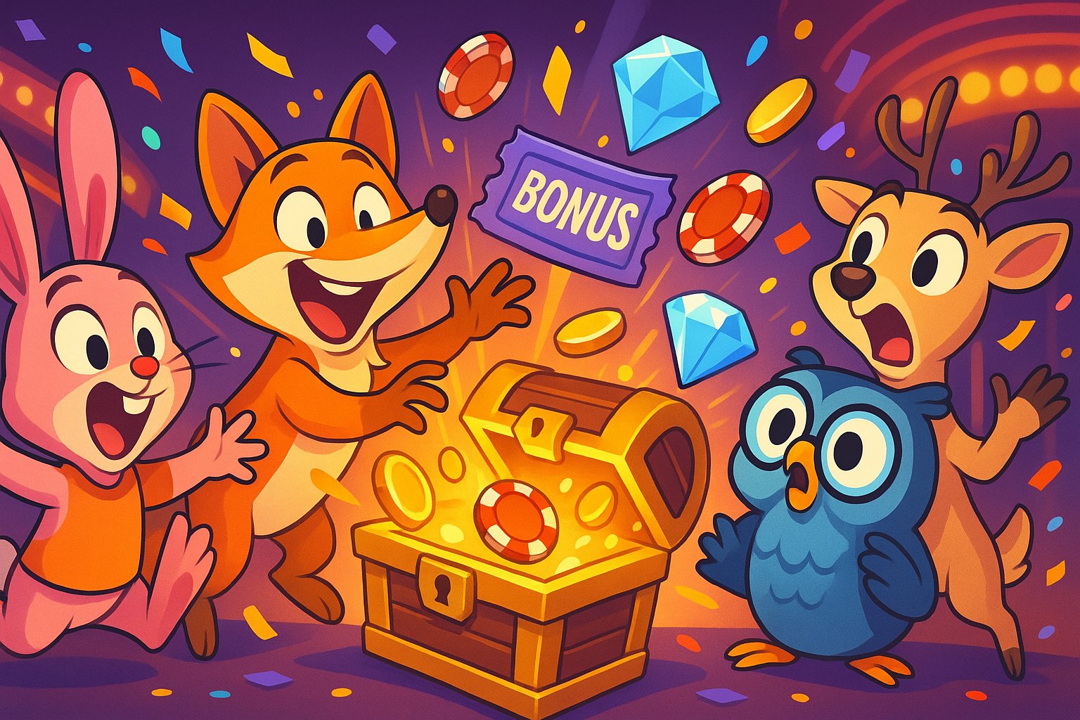 Ilustrasi kategori game kasino online di merdekatogel